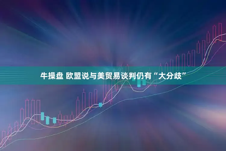牛操盘 欧盟说与美贸易谈判仍有“大分歧”