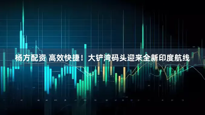 杨方配资 高效快捷！大铲湾码头迎来全新印度航线